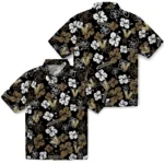 Vanderbilt Commodores Hawaiian Shirt – Hibiscus Flower Design