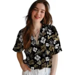 Vanderbilt Commodores Hawaiian Shirt – Hibiscus Flower Design