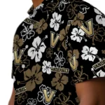 Vanderbilt Commodores Hawaiian Shirt – Hibiscus Flower Design