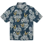 Vanderbilt Commodores Hawaiian Shirt – Hibiscus Flowers