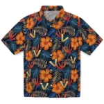 Vanderbilt Commodores Hawaiian Shirt – Hibiscus Foliage