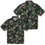 Vanderbilt Commodores Hawaiian Shirt – Hibiscus Leaves Pattern