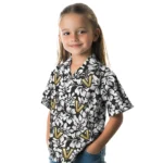 Vanderbilt Commodores Hawaiian Shirt – Hibiscus Motif