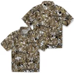 Vanderbilt Commodores Hawaiian Shirt – Hibiscus Overlay
