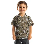 Vanderbilt Commodores Hawaiian Shirt – Hibiscus Overlay