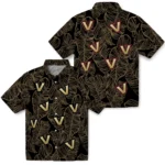 Vanderbilt Commodores Hawaiian Shirt – Leaf Outline