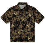 Vanderbilt Commodores Hawaiian Shirt – Monstera Layer