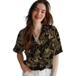 Vanderbilt Commodores Hawaiian Shirt – Monstera Layer