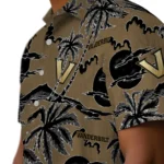 Vanderbilt Commodores Hawaiian Shirt – Palm Sunset