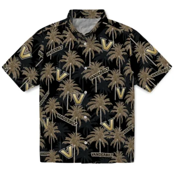 vanderbilt commodores palm grove black hawaiian shirts best selling