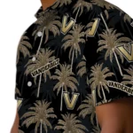 Vanderbilt Commodores Hawaiian Shirt – Palm Tree Motif
