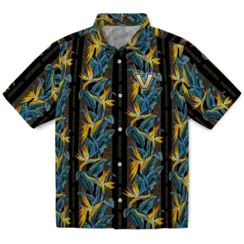 vanderbilt commodores paradise vines black hawaiian shirts best selling