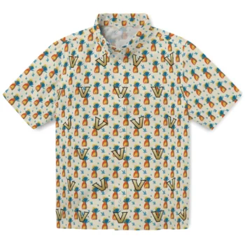 vanderbilt commodores pineapple delight beige hawaiian shirts best selling