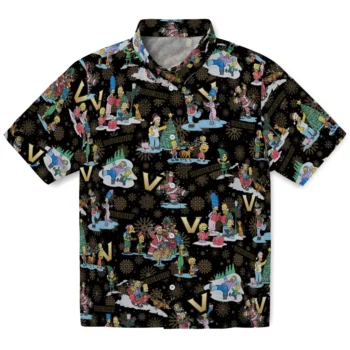 vanderbilt commodores simpsons christmas black hawaiian shirts best selling