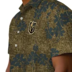 Vegas Golden Knights Hawaiian Shirt – 50th State Flower