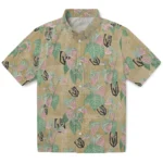 Vegas Golden Knights Hawaiian Shirt – Anthurium Overlay