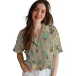 Vegas Golden Knights Hawaiian Shirt – Anthurium Overlay
