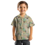 Vegas Golden Knights Hawaiian Shirt – Anthurium Overlay