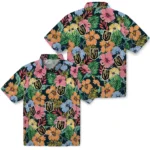 Vegas Golden Knights Hawaiian Shirt – Brilliant Hibiscus Garden