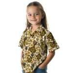 Vegas Golden Knights Hawaiian Shirt – Hibiscus Blooms