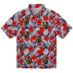 Vegas Golden Knights Hawaiian Shirt – Hibiscus Fiesta