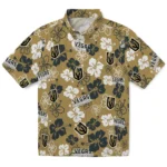Vegas Golden Knights Hawaiian Shirt – Hibiscus Flower Design