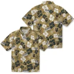 Vegas Golden Knights Hawaiian Shirt – Hibiscus Flower Design