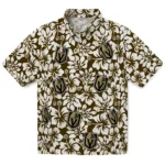 Vegas Golden Knights Hawaiian Shirt – Hibiscus Motif