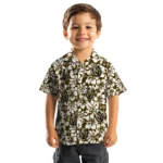 Vegas Golden Knights Hawaiian Shirt – Hibiscus Motif