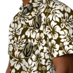 Vegas Golden Knights Hawaiian Shirt – Hibiscus Motif