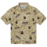 Vegas Golden Knights Hawaiian Shirt – Hibiscus Oasis