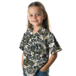 Vegas Golden Knights Hawaiian Shirt – Hibiscus Overlay