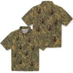 Vegas Golden Knights Hawaiian Shirt – Leaf Outline