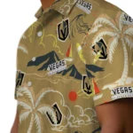 Vegas Golden Knights Hawaiian Shirt – Palm Tree Island