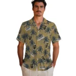 Vegas Golden Knights Hawaiian Shirt – Palm Tree Motif
