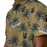 Vegas Golden Knights Hawaiian Shirt – Palm Tree Motif