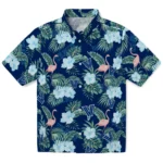 Villanova Wildcats Hawaiian Shirt – Flamingo and Hibiscus