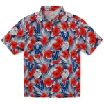 Villanova Wildcats Hawaiian Shirt – Hibiscus Fiesta