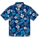 Villanova Wildcats Hawaiian Shirt – Hibiscus Flower Design
