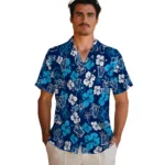 Villanova Wildcats Hawaiian Shirt – Hibiscus Flower Design