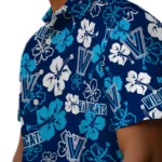 Villanova Wildcats Hawaiian Shirt – Hibiscus Flower Design