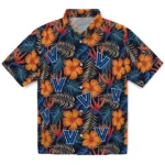 Villanova Wildcats Hawaiian Shirt – Hibiscus Foliage