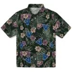 Villanova Wildcats Hawaiian Shirt – Hibiscus Leaves Pattern