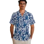 Villanova Wildcats Hawaiian Shirt – Hibiscus Motif