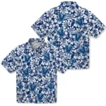 Villanova Wildcats Hawaiian Shirt – Hibiscus Motif