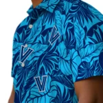 Villanova Wildcats Hawaiian Shirt – Monstera Layer