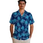 Villanova Wildcats Hawaiian Shirt – Palm Tree Motif