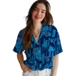 Villanova Wildcats Hawaiian Shirt – Turtle Lines