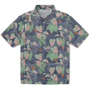 virginia cavaliers anthurium overlay blue hawaiian shirts best selling