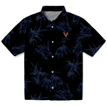 virginia cavaliers bamboo branches blue black hawaiian shirts best selling